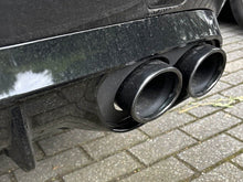C43 Style Gloss Black Rear Diffuser + Exhaust Tips For Mercedes W205 C200 C300 C350 Non-AMG Sedan 2015-2021