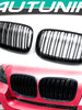 Shiny Black Front Kidney Grill for BMW E70 X5 E71 X6 2007-2013