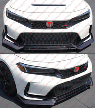 For 2023-2025 Civic Type-R FL5 AG V2 Style Carbon Fiber Front Bumper Lip Splitter