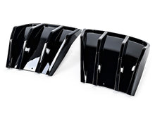 For Corvette C7 Z06 2014-2019 STG 3 Glossy Black Rear Bumper Diffuser Kit