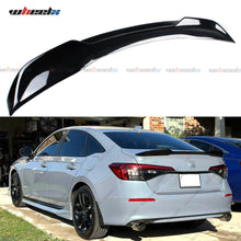 For 2022-2025 Honda Civic Sedan Si Factory Style Trunk Spoiler Wing Black