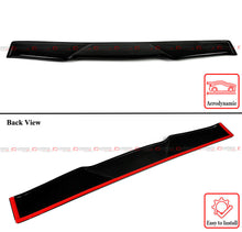 For 2003-2008 Nissan 350Z Z33 Coupe Rear Window Roof Spoiler Wing Wind Deflector Gloss Black