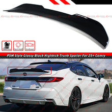 For 2025+ Toyota Camry LE XLE SE XSE Gloss Black Highkick Rear Trunk Spoiler Wing