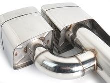 Pair For Mercedes E63 CLS63 C63 S63 CL63 W212 W218 Square Quad Exhaust Tips Muffler Tail Pipe Chrome