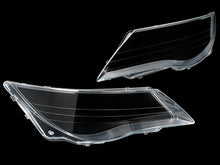 Pair Headlight Lens Clear Cover+Glue For BMW 6 Series E63 645i 650i 2004-2007