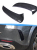 Carbon Look Rear Air Vent Canards for Mercedes GLE W167 GLE450 GLE53 AMG 2020-2023