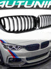 Black Front Kidney Grille For BMW 4-Series F32 F33 F36 M4 F82 F83