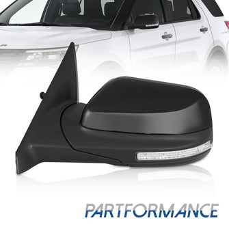 Driver Left Side Mirror Heated For Ford Explorer 2016-2019 Side View