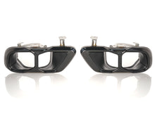 Pair Exhaust Tips Gloss Black for BMW X5 G05 X6 G06 X7 G07 M Sport 2019-2026