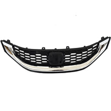 12pcs Front Grille Molding Trim Fog Lamp W/Covers Brackets for Honda Civic  Sedan 2013-2015