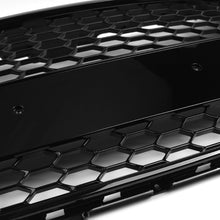 Front Bumper Grille Gloss Black Honeycomb Mesh Grill For Audi A3 S3 8P 2009-2012