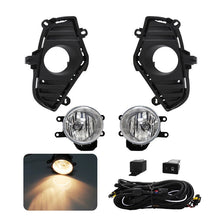 Fog Light Cover Bezels For Toyota RAV4 2019-2024 Harness Switch Kit Halogen