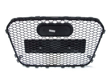 Honeycomb Front Mesh Bumper Grille RS Style For AUDI A6 C7 S6 2012-2015
