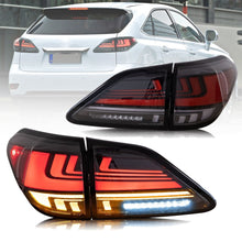 Smoked LED Tail Lights For 2010-2015 Lexus RX350 RX450 RX270 Rear Lamps