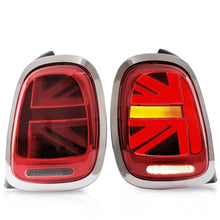 Red/Smoke Sequential  LED Tail Lights For Mini Cooper F55 56 57 2014-2023