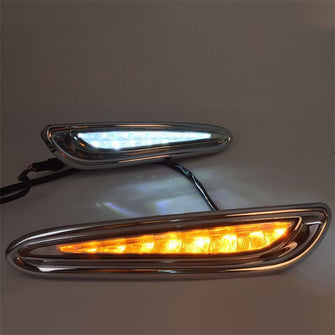 Pair LED Daytime Running Light For Mazda 3 Axela Car Fog Lamp DRL 2010-2013