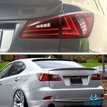 Red Tail Lights Red LED Fit 2006-2015 Lexus IS IS250 IS350 IS F Turn Signal