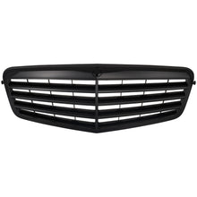 For 2010-2013 Mercedes Benz E Class W212 Sedan E350 E550 Front Bumper Grill Grille Glossy Black