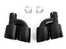 S5 Style Rear Diffuser Lip W/ Black Exhaust Tips For Audi A5 B9.5 S-Line 2020-2025
