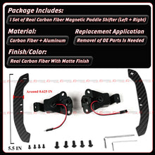 For Lexus IS RC GS NX Toyota 86 Subaru BRZ Carbon Fiber Magnetic Paddle Shifter