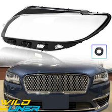Driver Left Side Clear Headlight Lens Cover For 2017-2019 2020 Lincoln MKZ LCI