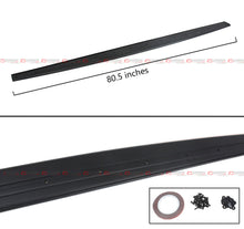 For 2014-2020 BMW F32 F33 F36 4 Series M Sport Black Side Skirt Extension Splitter