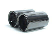 3'' Outlet Black Muffler Tips Tailpipe Pair fit for BMW F20 F21 F22 F30 F31 F32 F33 F36