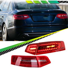 4pcs LED Tail Lights Rear Lamp For Audi A6 C6 Sedan 2009 2010 2011