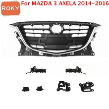 7PCS Front Grille Grill & Bumper Support Brackets For MAZDA 3 AXELA 2014-2016
