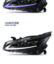 Pair For 2019-2021 Nissan Altima LED Headlights Assembly Front Lamps