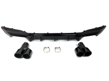 M5 Style Glossy Black Rear Diffuser For 17-23 BMW G30 5 Series W/ M Sport Bumper