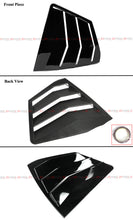 For 2025+ Toyota Camry Gloss Black Quarter Panel Side Window Louver Cover