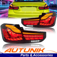 GTS Style OLED LED Tail Lights For BMW 3 Series F30 F35 F80 M3 2012-2018 Smoke Lens