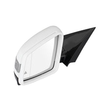 White Mirror w/Blind Spot For 2010-2017 Mercedes W207 C207 E350 E550 E400 Coupe Driver Left Side