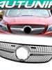 Chrome Diamond Front Grill For 2016-2019 Mercedes W166 GLE SUV