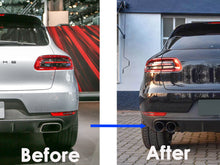 Stainless Steel Chrome Exhaust Tips for Porsche Macan 2.0L 2014-2018