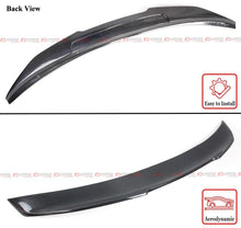 FOR 2019-2024 AUDI A6 S6 C8 PSM STYLE HIGH KICK REAL CARBON FIBER TRUNK SPOILER