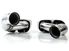 Square Exhaust Pipe Tips Black fit for Porsche Cayenne Base 2015 2016 2017 2018