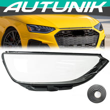For 2020-2025 Audi A4 S4 Right Side Headlight Headlamp Clear Lens Cover w/ Glue