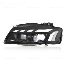 A Pair  For Audi A5 B8 2008-2012 Upgraded LED Headlight Lamps Assembly W/ Turn Signal