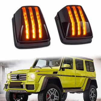 Dynamic LED Turn Signal Indicator for Mercedes G Wagon W463 G63 G550 G500 2012-2018 ed29