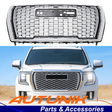 Front Hood Bumper Grille Chrome Fits GMC Yukon/Yukon XL 2021-2024 DL-Style