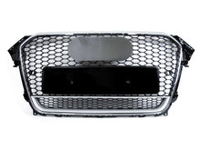 RS4 Chrome Honeycomb Front Grill For AUDI A4 B8.5 S4 2013-2016 fg207