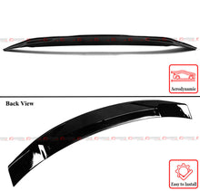 For 2020-2025 Hyundai Sonata KDM Duckbill Stye Rear Trunk Spoiler Wing Gloss Black