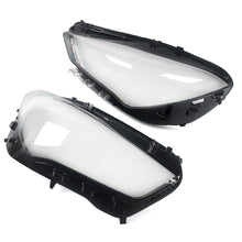 For 2019-2022 Mercedes-Benz CLA W118 C118 PRE-LCI Pair Front Headlight Headlamp Lens Covers