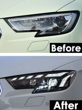 Full LED Projector Headlights Upgrade HID to LED Non-AFS for Audi A3 S3 2017-2020