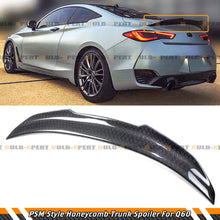 For 2017-2022 Infiniti Q60 Coupe Honeycomb Carbon Rear Trunk Duckbill Spoiler Lip