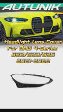 Right Passenger Headlight Lens Cover For BMW 4-Series 430i M440i i4 M4 M3 G80 G82 G83 2021-2023