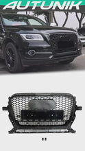 Gloss Black RSQ5 Style Front Grille for Audi Q5 2013-2017 Replacement Grill