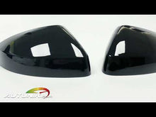 Gloss Black Side Mirror Cover Caps for AUDI A3 8V S3 RS3 No Lane Assist 2013-2020 mc50